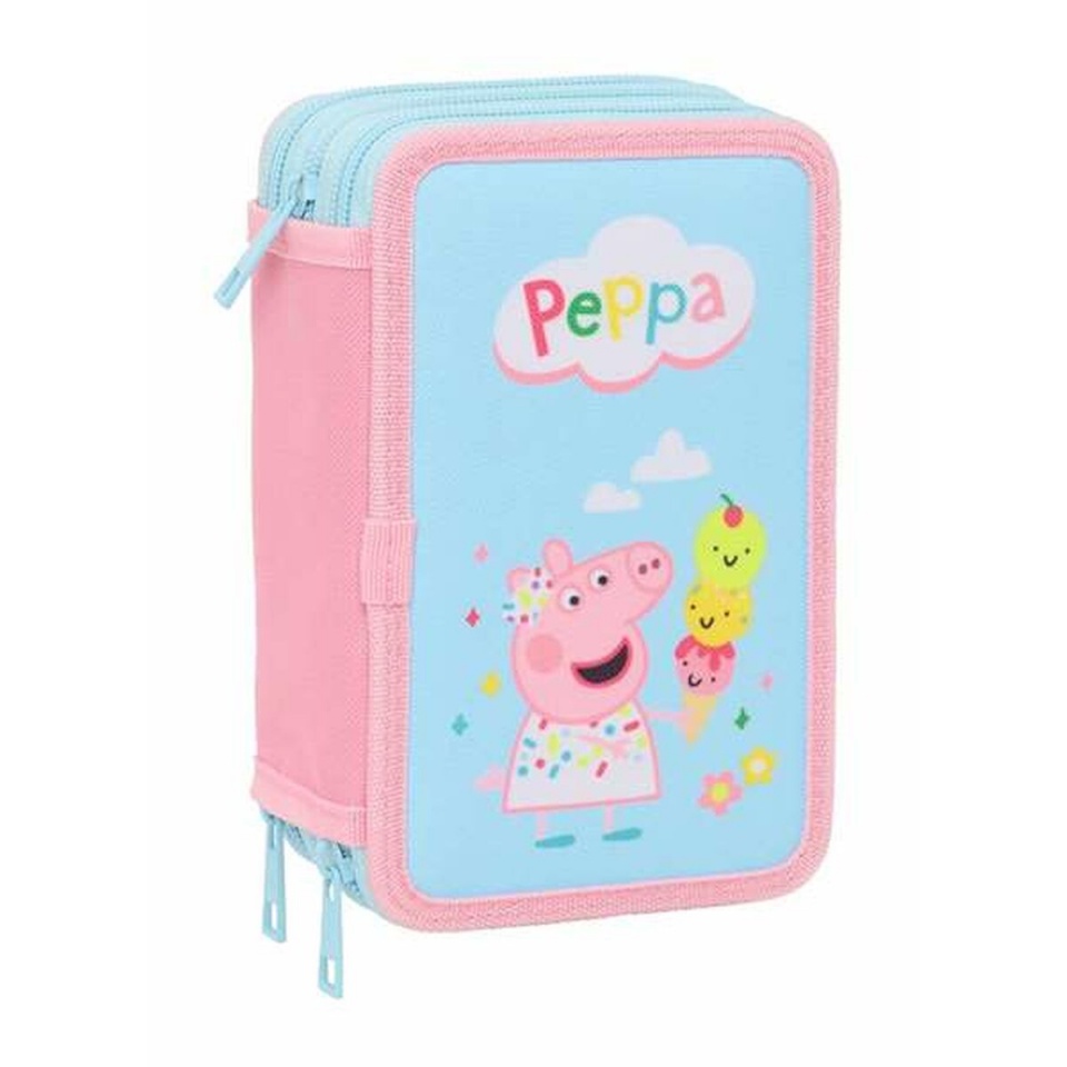 Peppa Pig kolme sahtliga pinal sinine 12.5x19.5x5.5cm 37-osaline