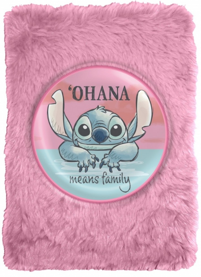 Kids Euroswan Plush diary Stitch