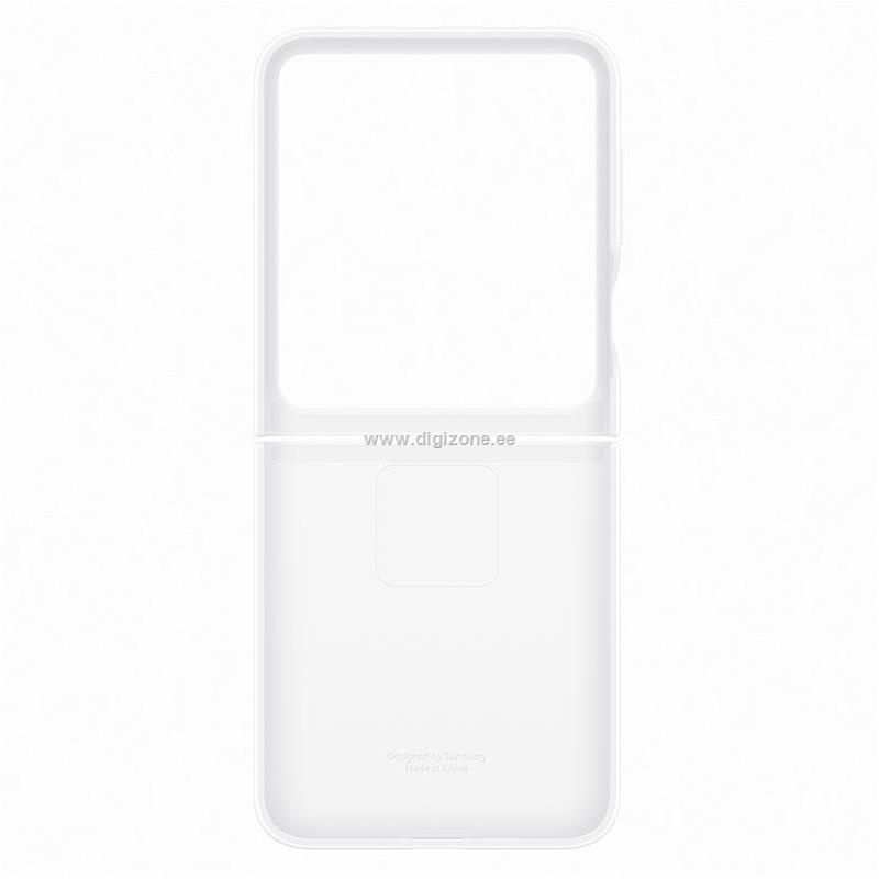 Samsung Galaxy Flip7 FE Silicone Case, White
