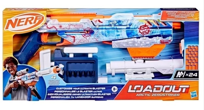 NERF mängupüss Loadout Arctic Zerostriker
