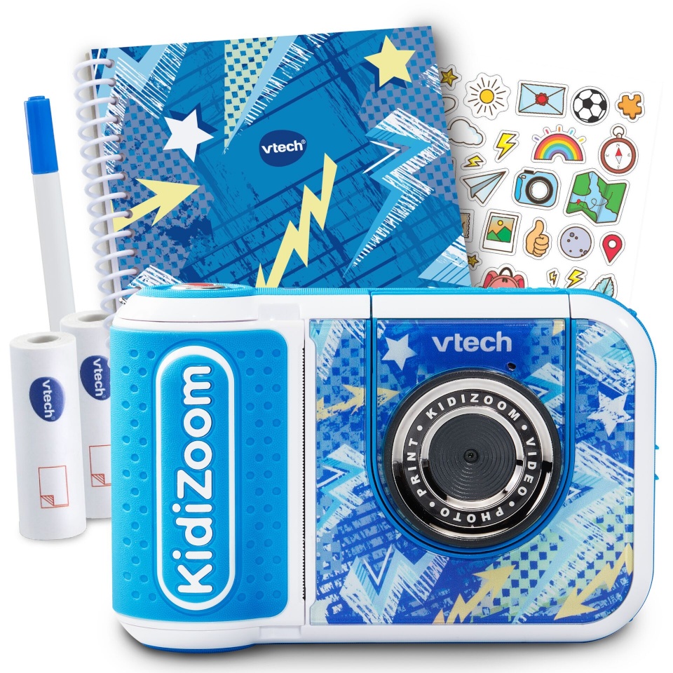 VTech polaroid kaamera Kidizoom Print Cam sinine limited Bundle