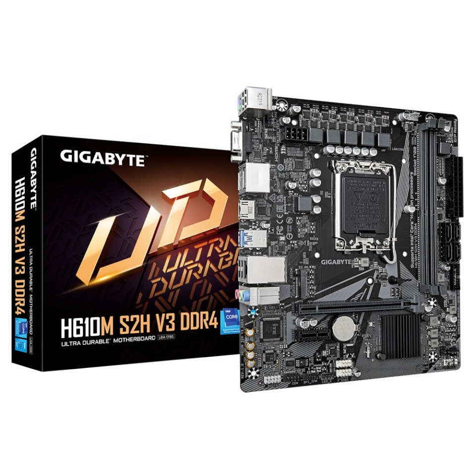 Gigabyte emaplaat LGA2H V3 DDR4, LGA1700, DDR4, M.2, mATX