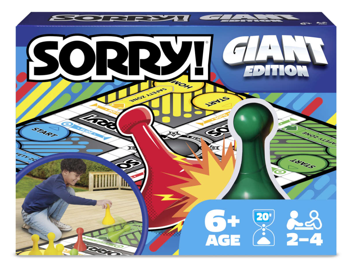 Spinmaster Games SPINMASTER GAMES lauamäng Giant Sorry Game, 6062171