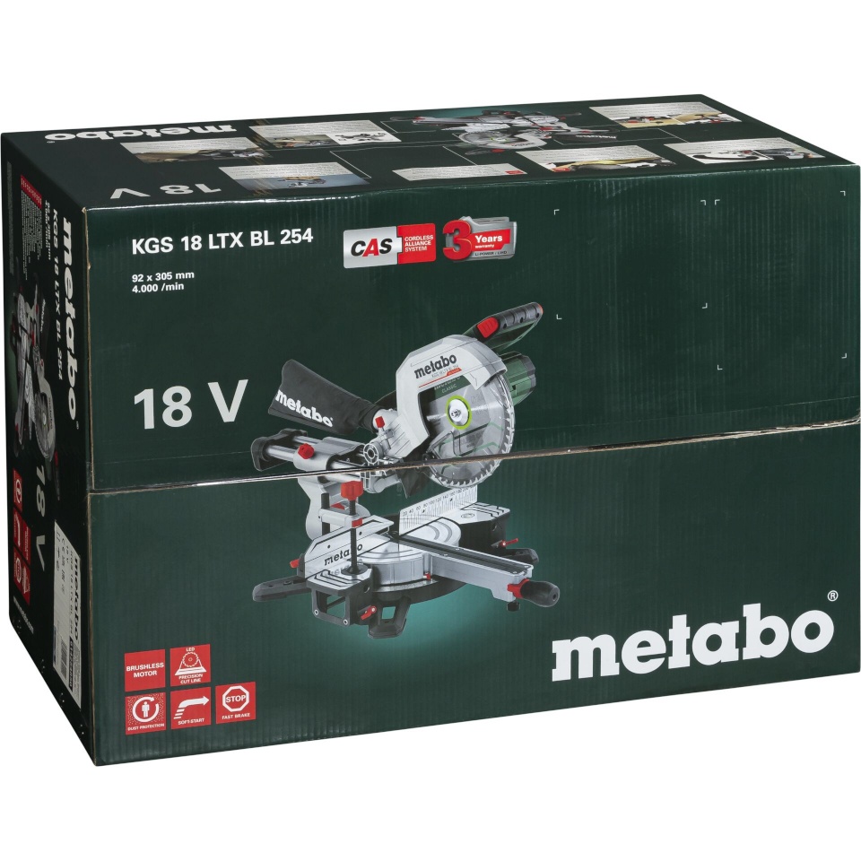 Metabo KGS 18 LTX BL 254