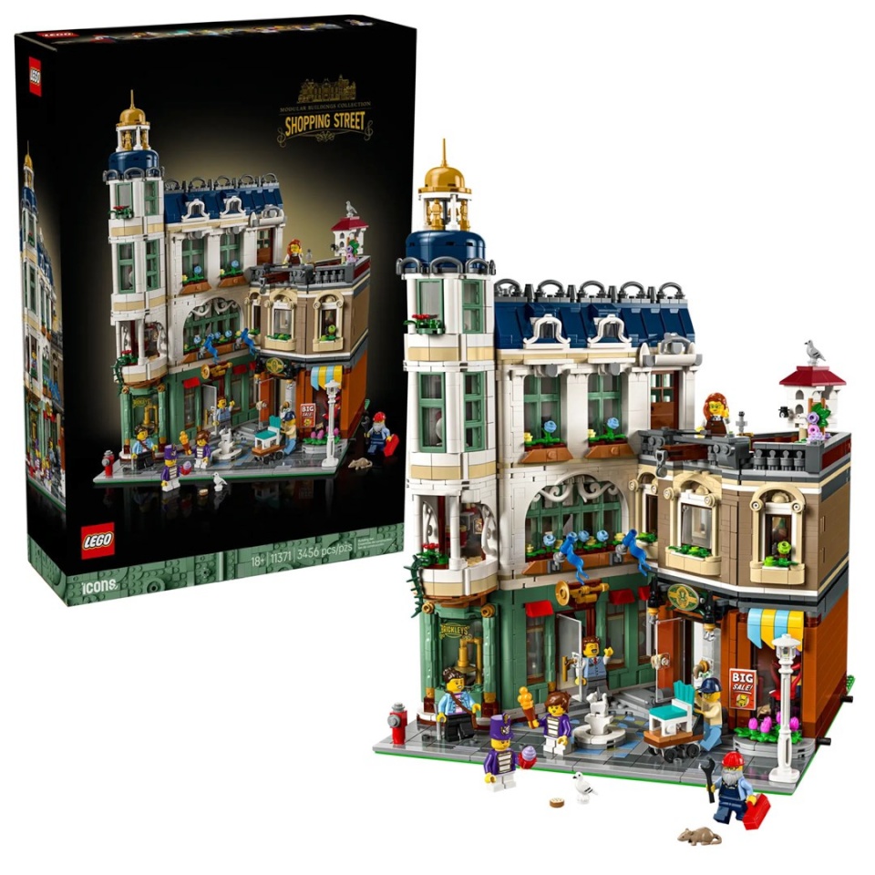 Lego klotsid ICONS 11371 Shopping Street