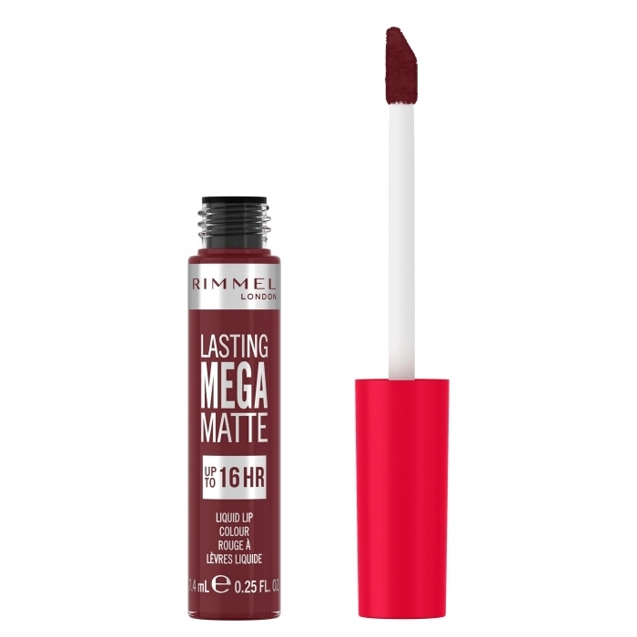 Rimmel London huuleläige Lasting Mega Matte Liquid Lip Colour 7,4ml, Plum This Show, naistele
