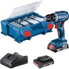 Bosch akutrell Professional Cordless Drill GSR 18V-45, sinine/must