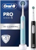 Braun elektriline hambahari Oral-B Pro Series 1 Duo Pack, must/sinine