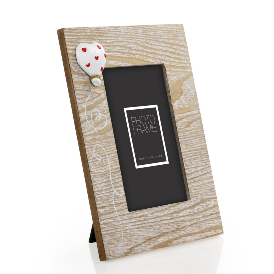 ZEP pildiraam Felicia 10x15 cm Hochformat, pruun, Wooden Frame, puidust raamiga zum Stellen