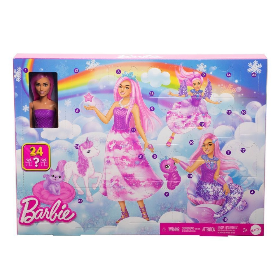 Barbie advendikalender Fantaasia advendikalender