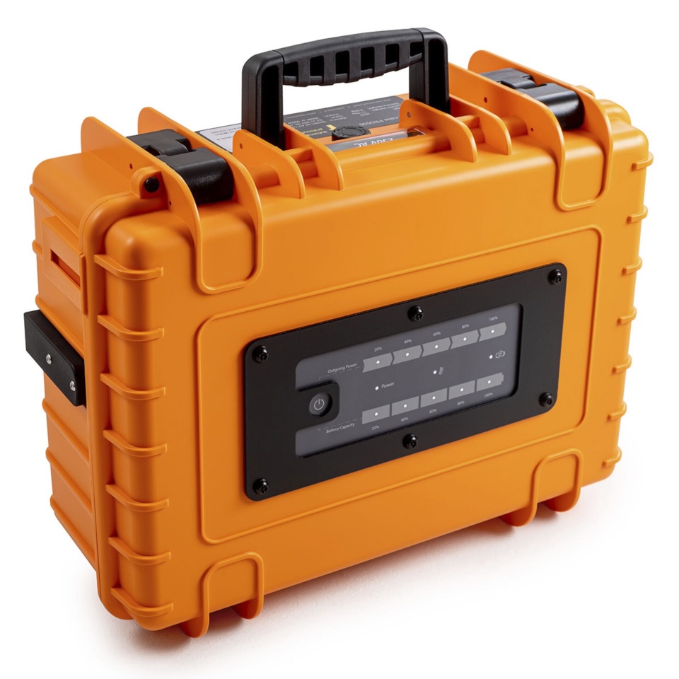 B&W akupank Energy Case Pro500 500W mobile power oranž