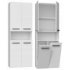 Top E Shop vannitoakapp NEL 2K DK BIEL bathroom storage cabinet valge