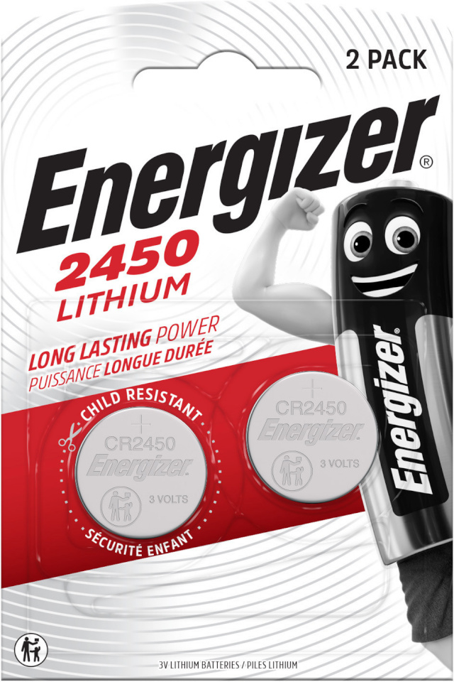 Energizer patarei Energizer Lithium CR2430 BP2