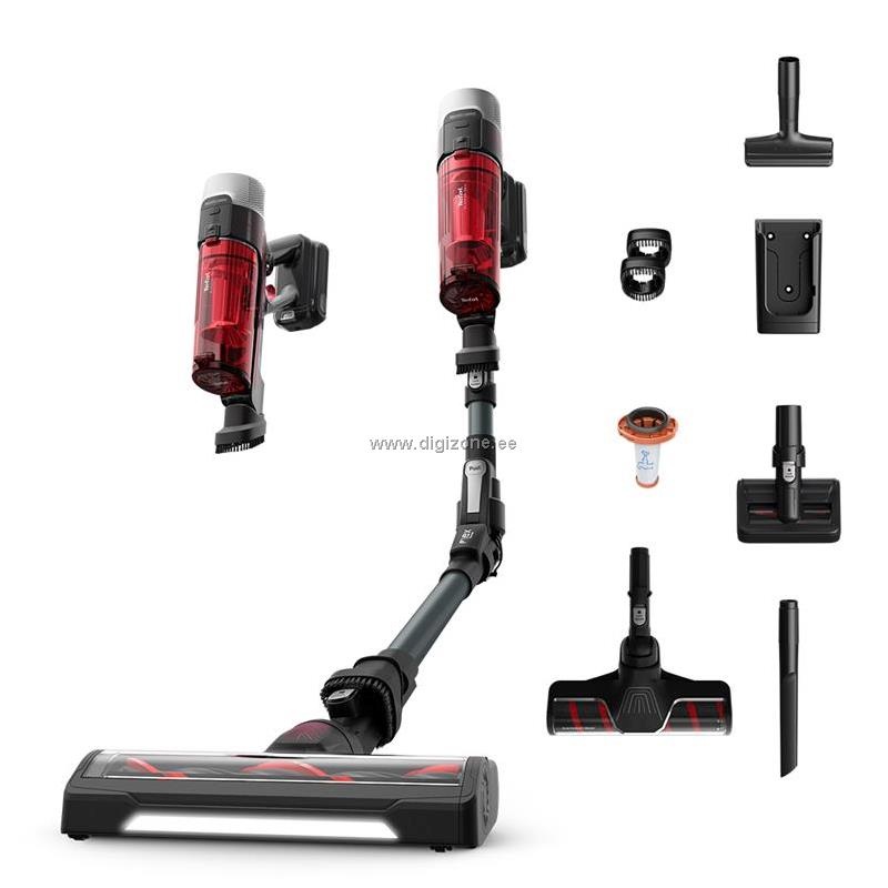 Tefal varstolmuimeja X-Force Flex 9.60 Complete, punane/hall