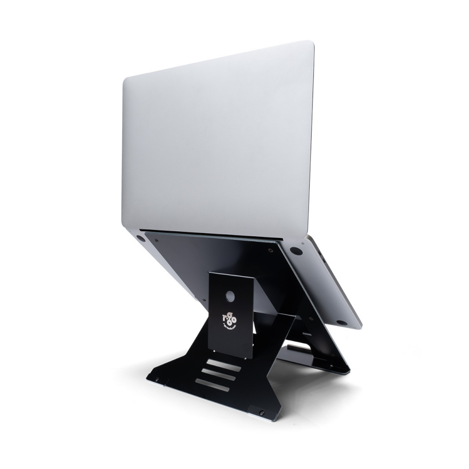 R-Go Tools sülearvutialus Stand Riser Document, must