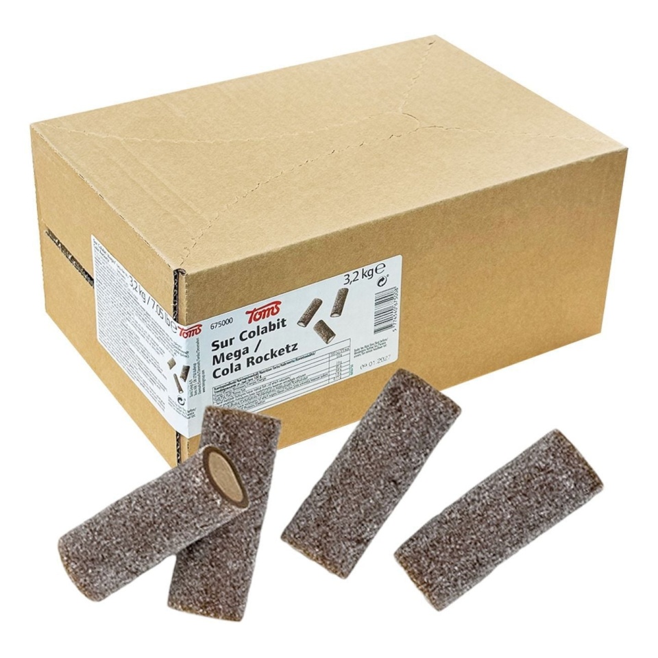 Toms lahtised kommid Colaraketti, 3,2kg