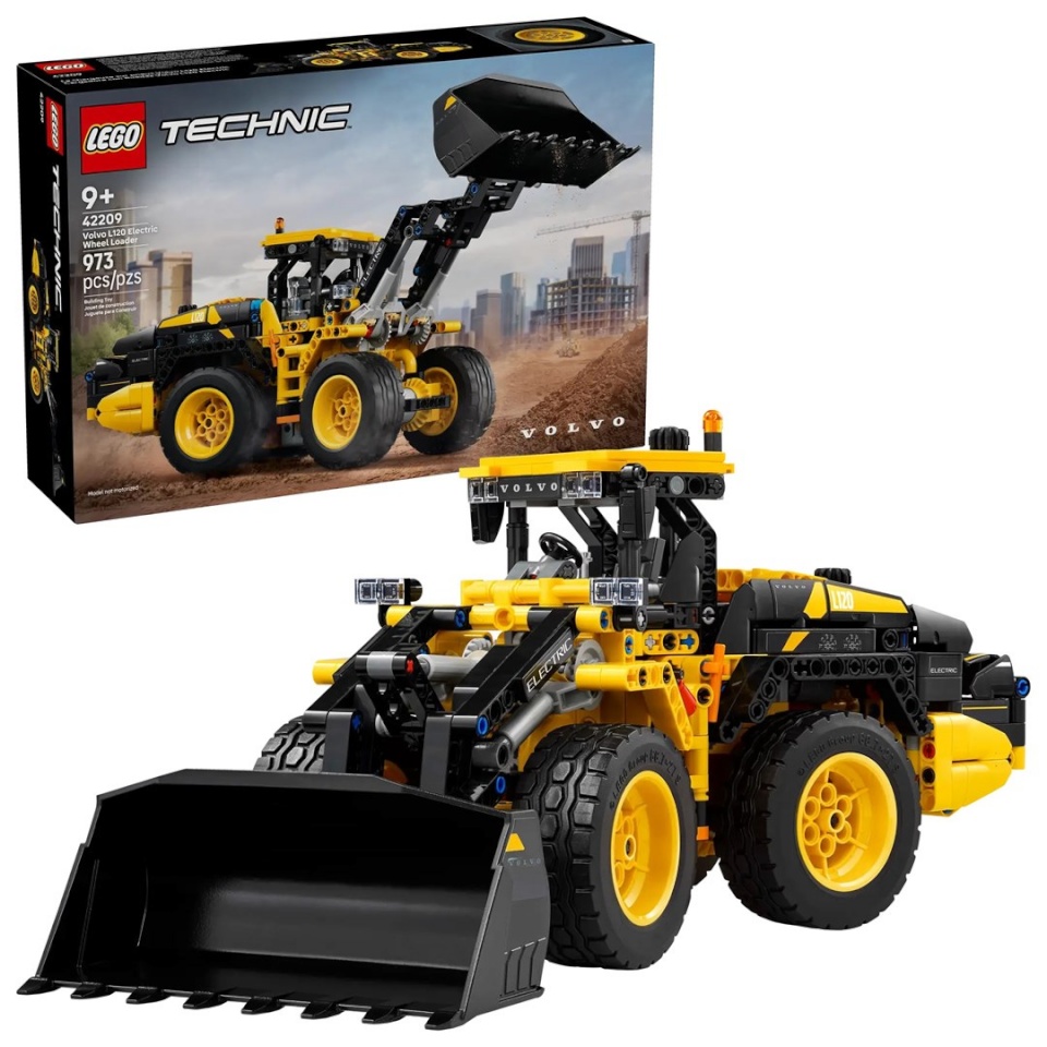 Lego klotsid TECHNIC 42209 Volvo L120 Electric Wheel Loader