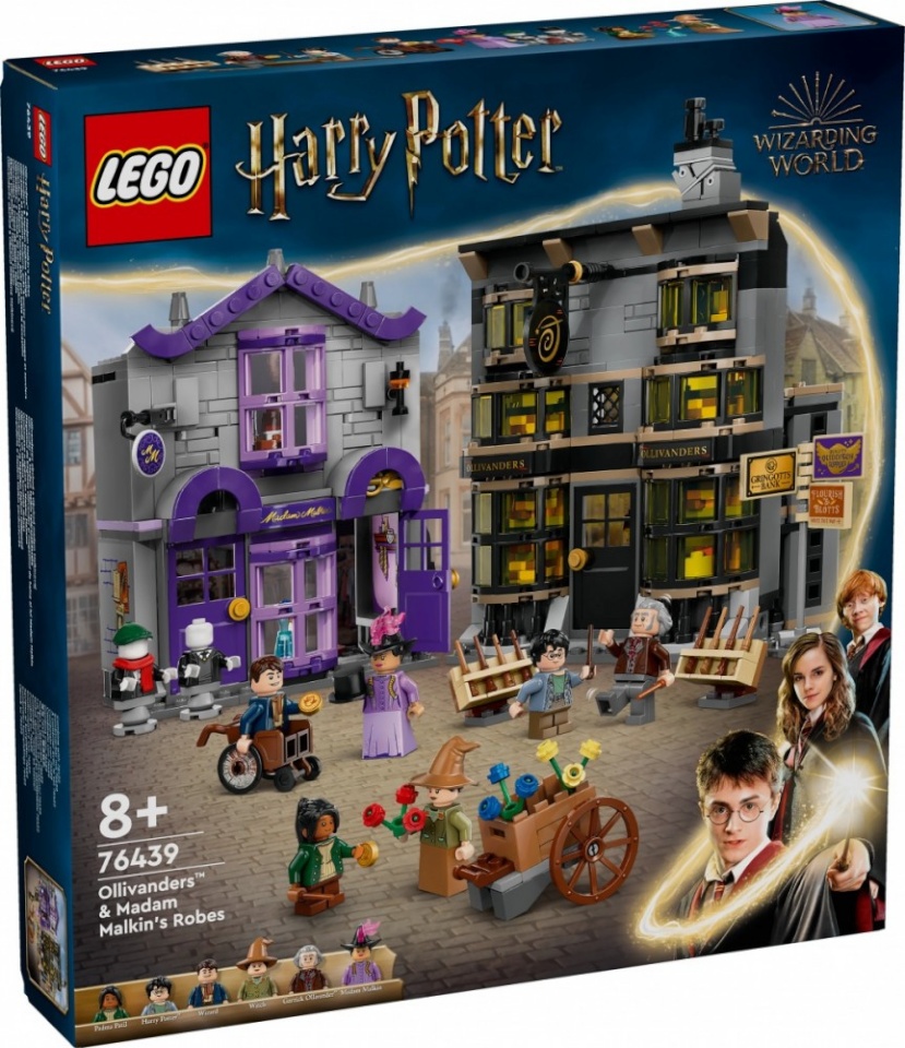 Lego klotsid Blocks Harry Potter 76439 Ollivander and Madame Malkins Shops