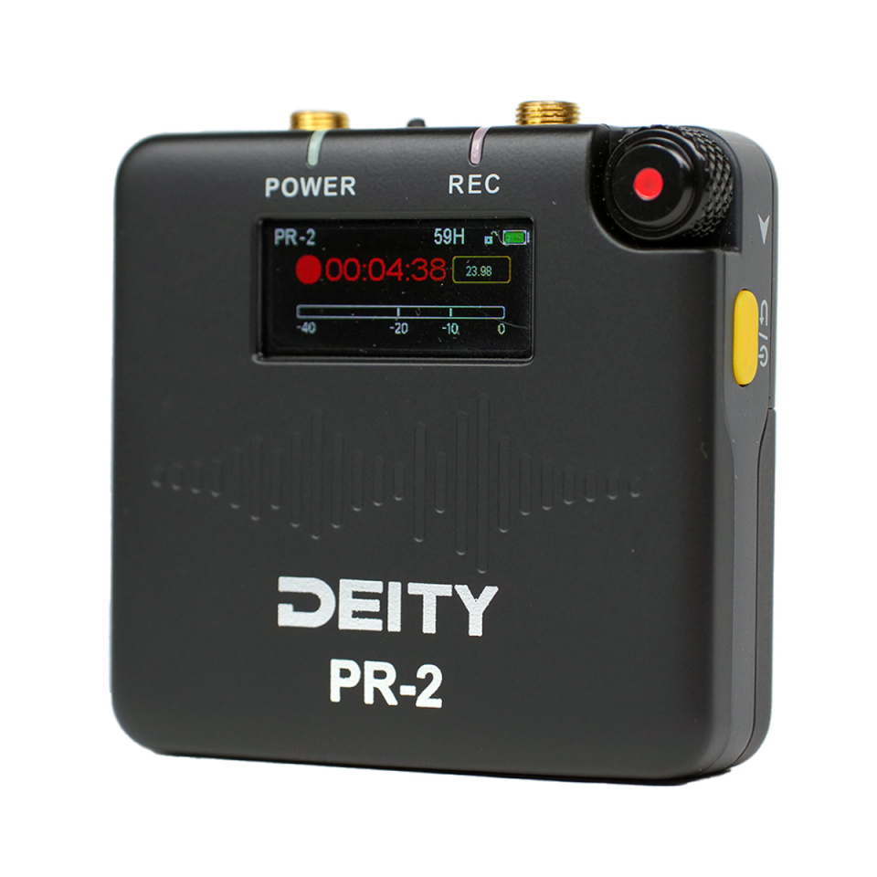 Deity PR-2 stereo taskusalvesti reväärmikrofoniga