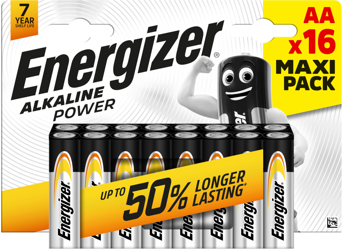 Energizer patarei Energizer Alkaline Power AA CHP16
