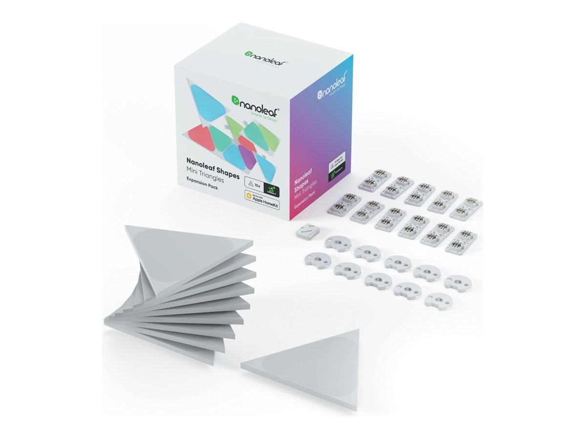 Nanoleaf Shapesmustmini Triangles Expansion Pack (10 panels)