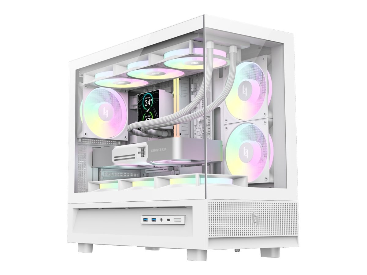 Gamemax korpus Case | NEX C31 WH | MATX/BTF