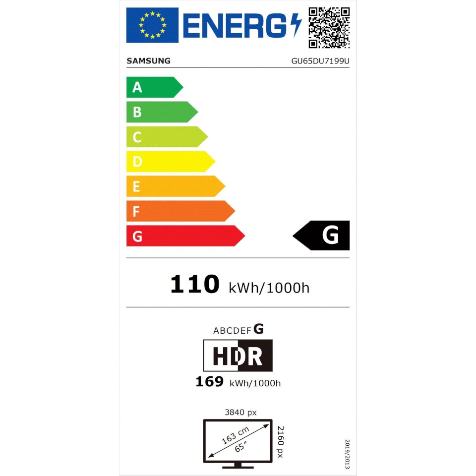 Samsung televiisor GU65DU7199UXZG