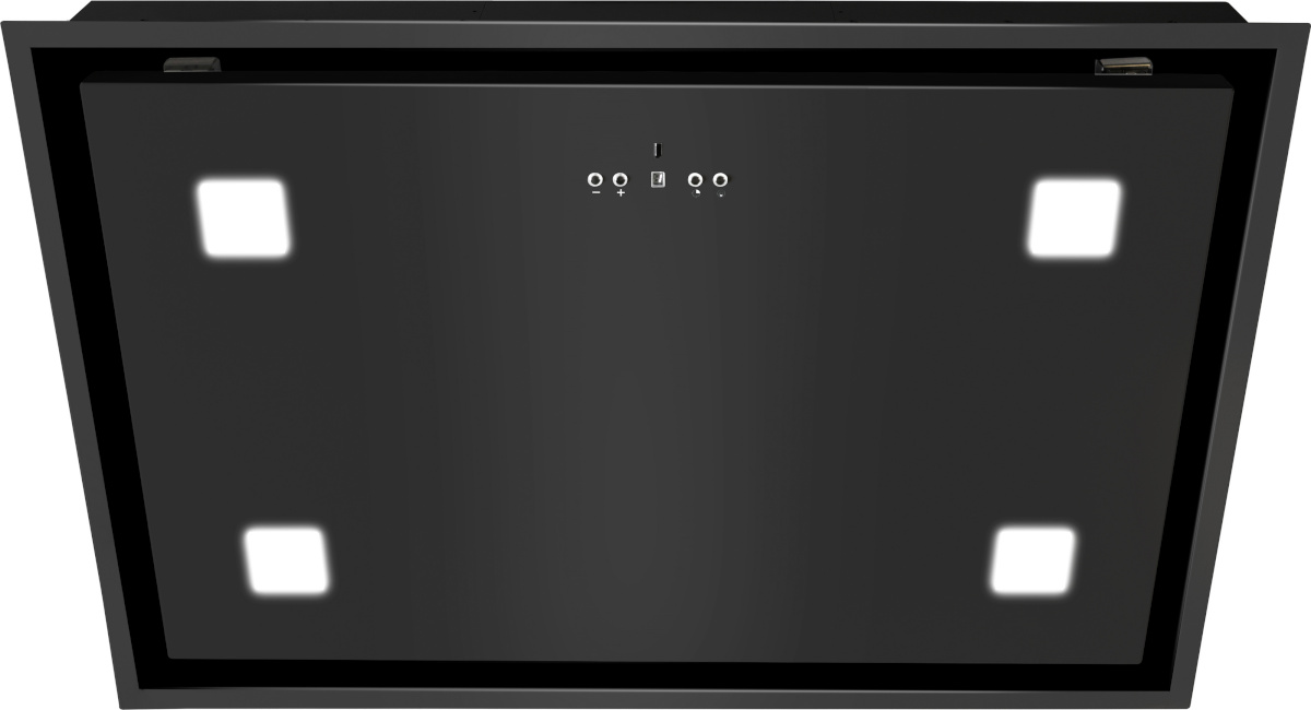 Witt integreeritud õhupuhasti Cubic 90B, must, 90 cm