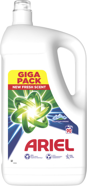 Ariel pesugeel Mountain Spring Clean & Fresh, 4,5L
