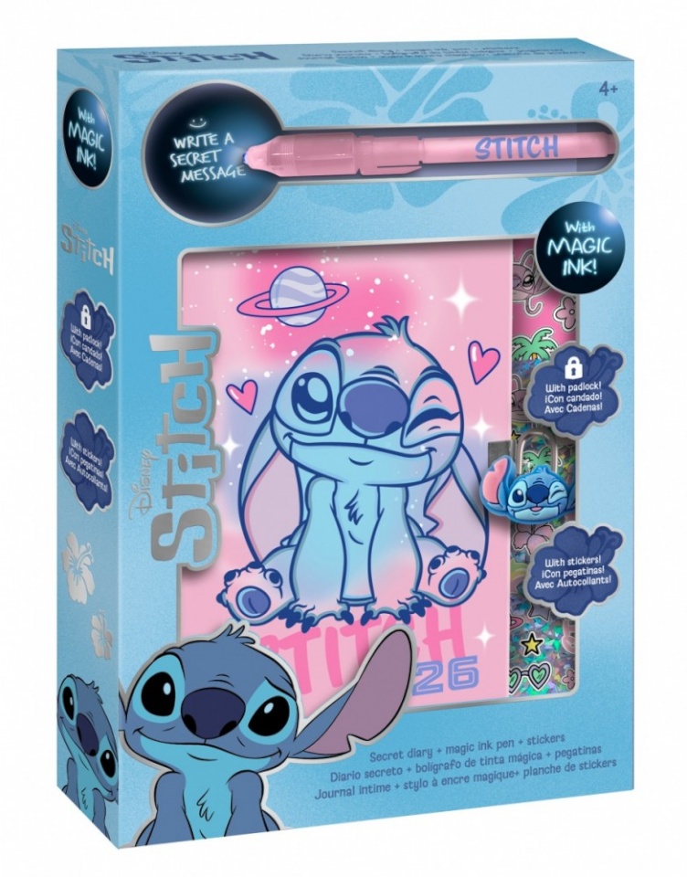 Kids Euroswan Diary with magic pen Stitch