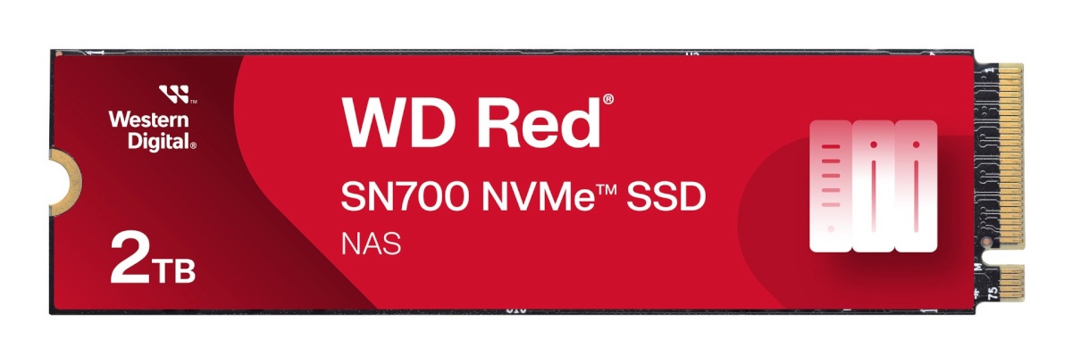 WD kõvaketas Western Digital punane ™ SN700 NVMe™ POWERED BY SANDISK 2 TB
