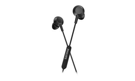Philips kõrvaklapid In-ear headphones with mic TAE5008BK