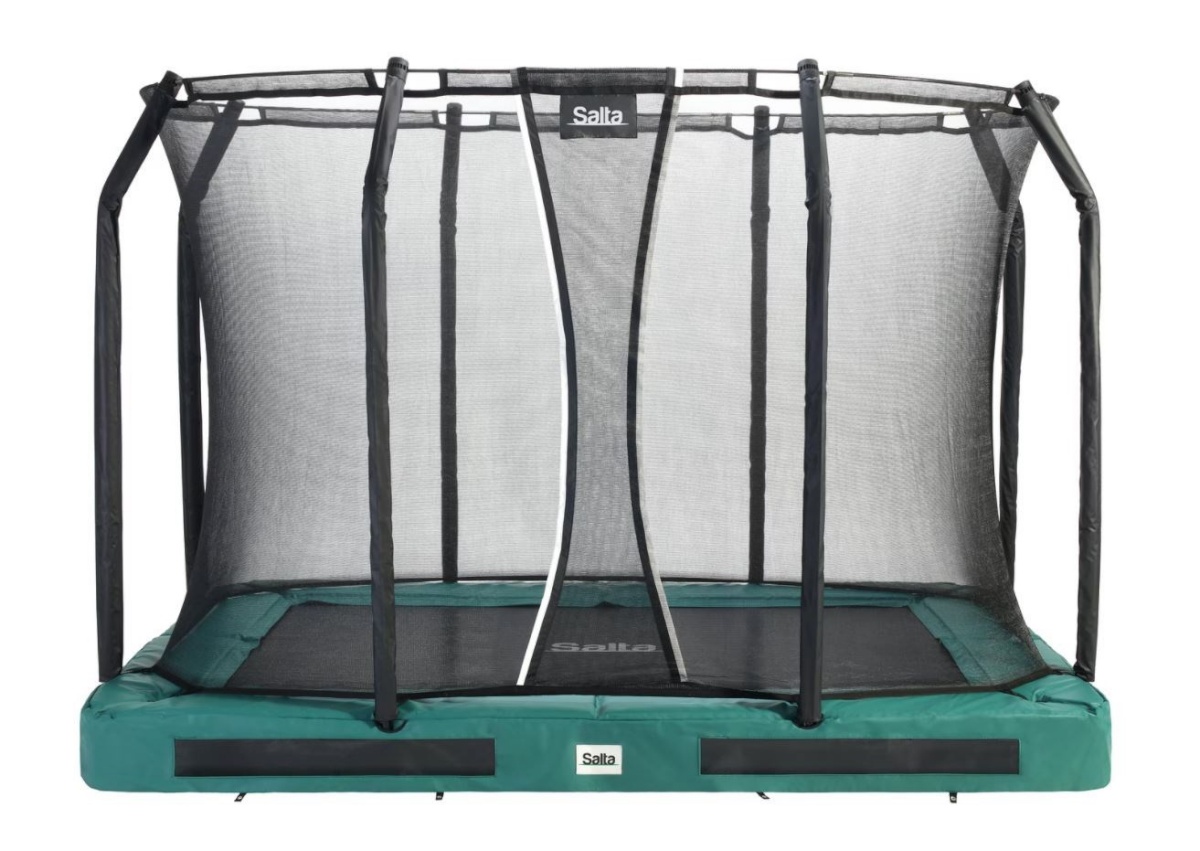 Salta batuut Trampoline Premium Ground 305x214 roheline