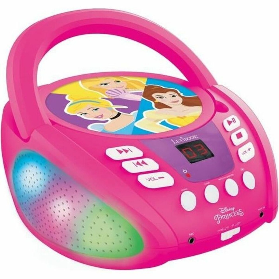 Lexibook Bluetooth Raadio-CD-MP3-mängija PRINCESA DE DISNEY Bluetooth 5.0