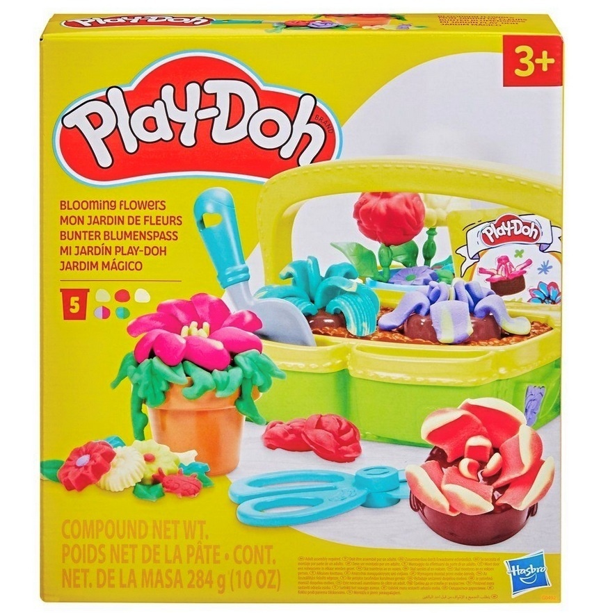 Play-Doh modelleerimiskomplekt Õitsevad lilled,