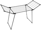 Promis pesukuivausrest SCOPELLO clothes dryer, extendable, must