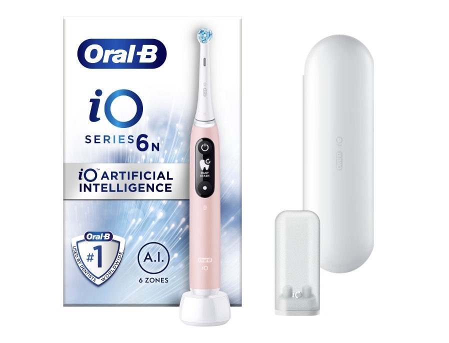 Braun elektriline hambahari Oral-B iO 6N Electric Toothbrush Pink Sand, roosa