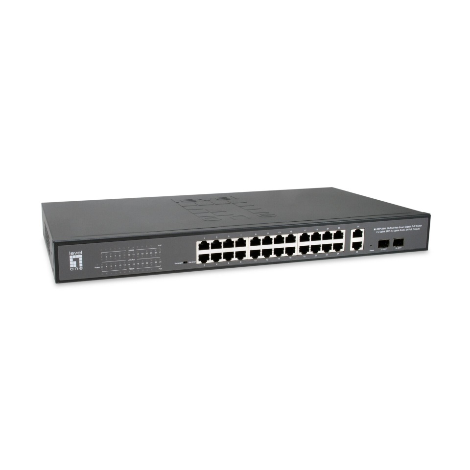 Level One switch LevelOne GEP-2841 28-Port Smart Gigabit PoE