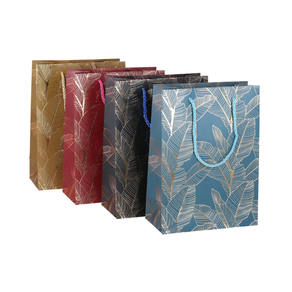 H4Y kinkekott Leaf L, 31x40x12cm, mix