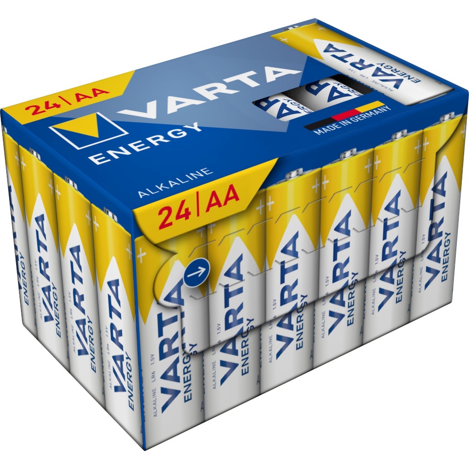 Varta patarei 1x24 Energy AA Cube