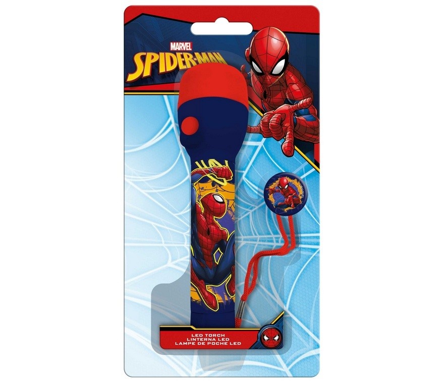 Kids Euroswan Flashlight Big Spiderman 16 x 4,5 cm