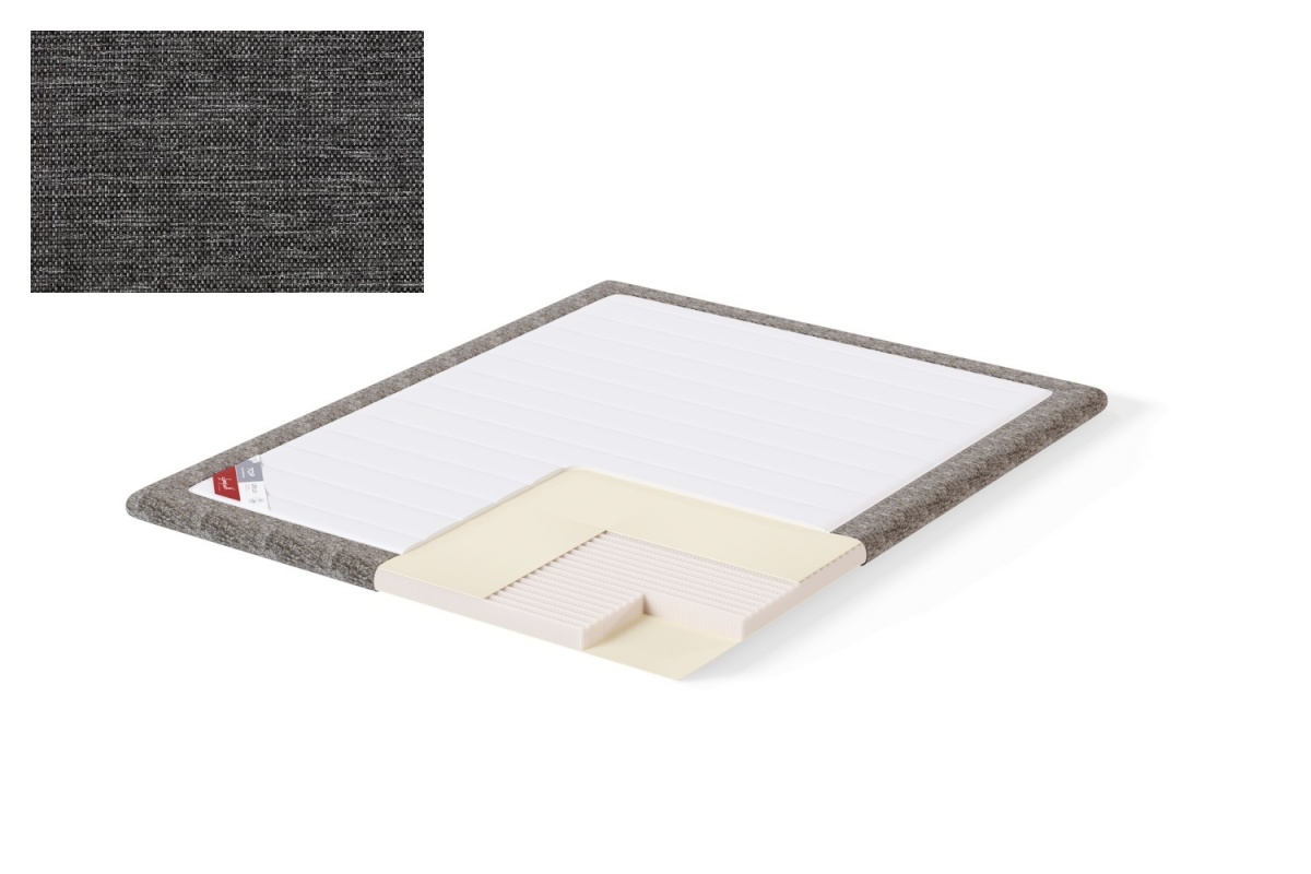 Sleepwell kattemadrats TOP LATEX LUX, 140x200x6cm, MANGO tumehall, mööblikangast servaga