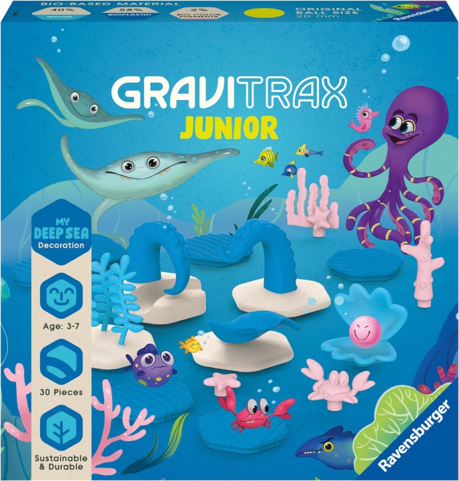 Ravensburger RAVENSBURGER GRAVITRAX JUNIOR laienduskomplekt Ocean, 27400