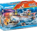 Playmobil klotsid City Action Fire Rescue with Personal Watercraft 70140