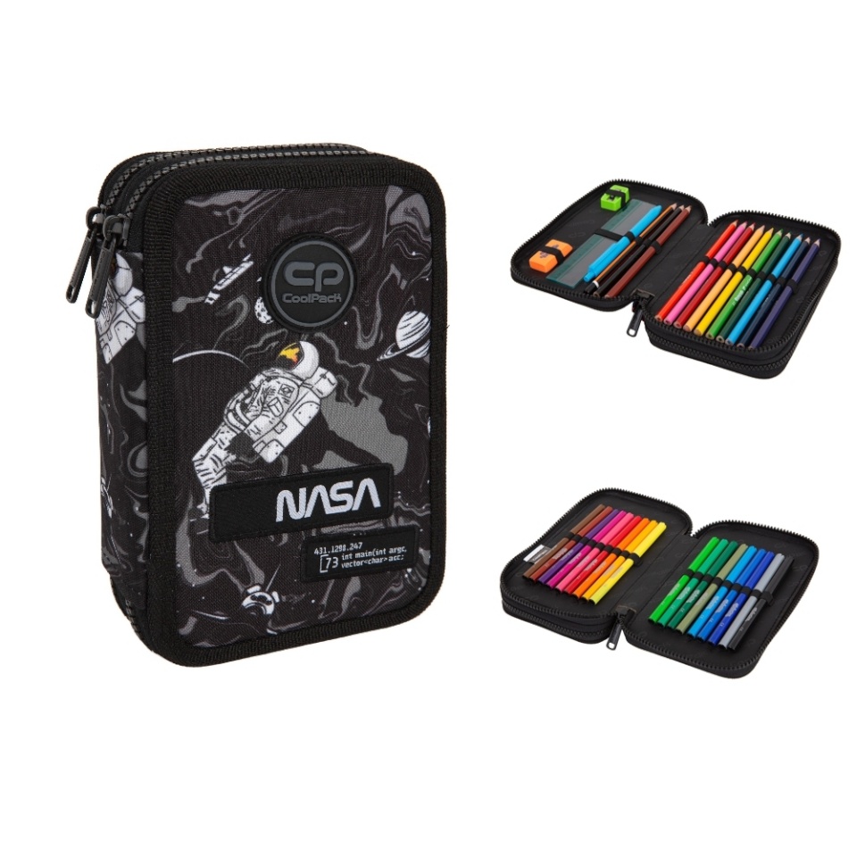 Coolpack pinal, täidetud, 2 lukuga - Jumper 2 Nasa