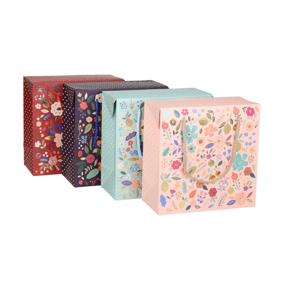 H4Y kinkekott/karp BOXY S, 15x15x8cm, mix