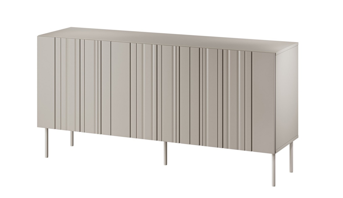 Cama Meble puhvetkapp Chest of drawers ISLA 150,5x40x75 cashmere matt