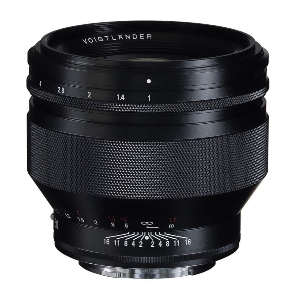 Voigtländer Nokton 1,0/50 mm Sony E-Mount, asfääriline, must, objektiiv
