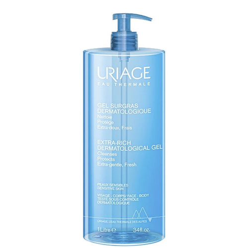 Uriage näopesugeel Dermatological Extra-Rich Gel 1000ml, unisex