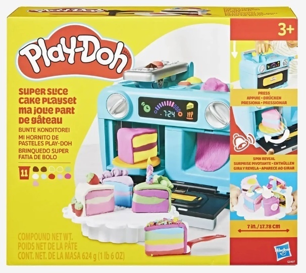 Play-Doh voolimiskomplekt Super täidisega kook,
